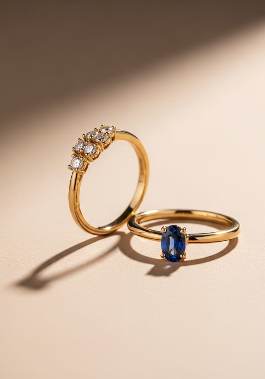 Anéis de presença Stern Semi Joias